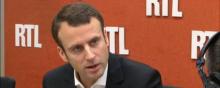 Emmanuel Macron, au micro de RTL, jeudi 11 décembre.