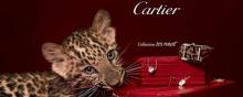 La panthère est l'emblème de Cartier.