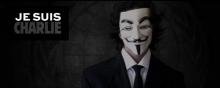 Message vidéo du collectif Anonymous.