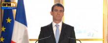 Manuel Valls a présenté ses vœux à la presse ce mardi.