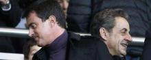 Manuel Valls et Nicolas Sarkozy.