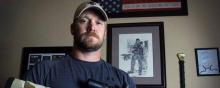 Chris Kyle, ancien soldat américain dont l'autobiographie a inspiré le film "American Sniper".