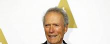 Clint Eastwood le 02.02.15 au déjeuner des nominés des Oscars.