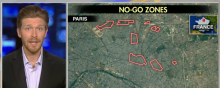 Les "no-go-zones" parisiennes selon Fox News.