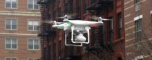 Un drone à New-York.