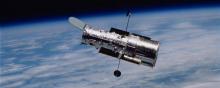 Hubble en orbite.
