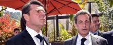 Christian Estrosi et Nicolas Sarkozy.