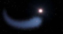 Hubble comète