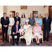 La famille royale (presque) au grand complet.