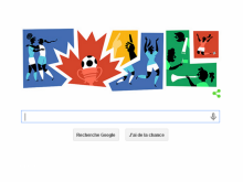 Google fête la finale du Mondial féminin de foot avec un doodle coloré