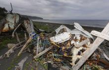 Des débris du vol MH370.