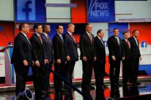 Dix candidats républicains à la Maison Blanche se sont affronté en débat jeudi 6.