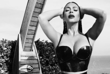 Kim Kardashian Latex Septembre 2015