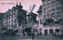 La façade du Moulin Rouge en 1900.