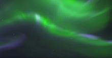 Une aurore boréale en Norvège.