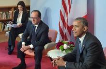 François Hollande et Barack Obama.