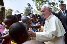Le pape à Bangui.