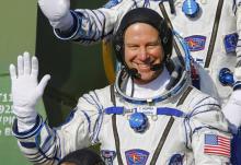L'astronaute britannique Tim Peale.