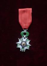 La médaille de Chevalier de la Légion d'honneur 