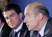 Manuel Valls et Alain Juppé.