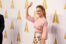 Brie Larson Film Room Oscars Déjeuner 08.02.2016