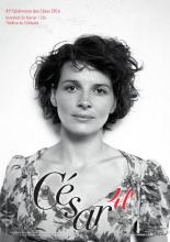 César 2016 Affiche Juliette Binoche