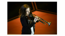 La jeune virtuose de la trompette Lucienne Renaudin Vary.