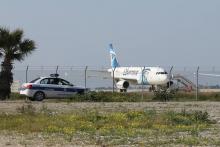 L'avion d'Egyptair détourné à Chypres.