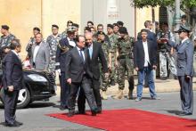 François Hollande visite Liban