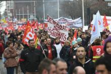 Cortège contre la loi travail manifestation Paris