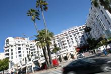 Le palace Majestic, à Cannes.