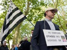 Loi Travail manifestation patrons Nantes mai 2016