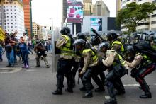 Police émeute Vénézuela