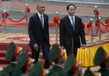 Barack Obama Tran Dai Quang président 