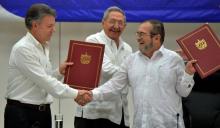 Colombie Farc cessez-le-feu accord cuba Raul Castro