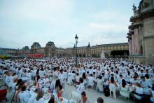 Diner en blanc-Paris-Tuileries