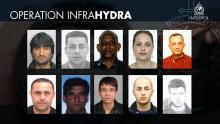 Dans le cadre de son opération "Hydra" Interpol a dévoilé la photos de suspects. 
