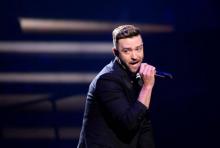 Justin Timberlake chanteur buste