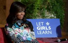 Michelle Obama visite Maroc jeunes filles