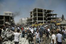 Attentat syrie daech kurdistan qamichli morts