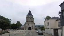 L'Eglise Saint-Etienne-du-Rouvray en Seine-Maritime.