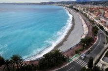 La Promenade des Anglais à Nice. 