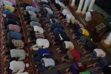 musulmans prière mosquée ramadan