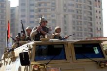 Des soldats égyptiens ont été pris pour cible pour des attaques de djihadistes dans le Sinaï.