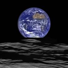 La Terre photographiée par la sonde spatiale LRO.