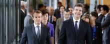 Emmanuel Macron et Arnaud Montebourg.