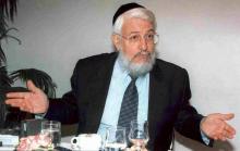 ©L'ancien grand rabbin de France Joseph Sitruk