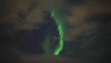 Les habitants de Reykjavik ont pu admirer des aurores boréales dans la nuit du 24 au 25 septembre.