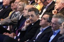 Alain Juppé, Nicolas Sarkozy, François Fillon, Bruno Le Maire.