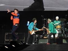 Les Rolling Stones au festival Desert Trip. 